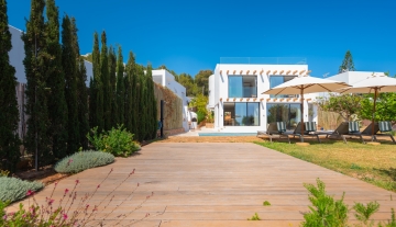 Resa estates Ibiza for sale modern villa martinet views main house 2.jpg